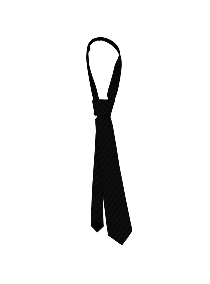 Stripe necktie
