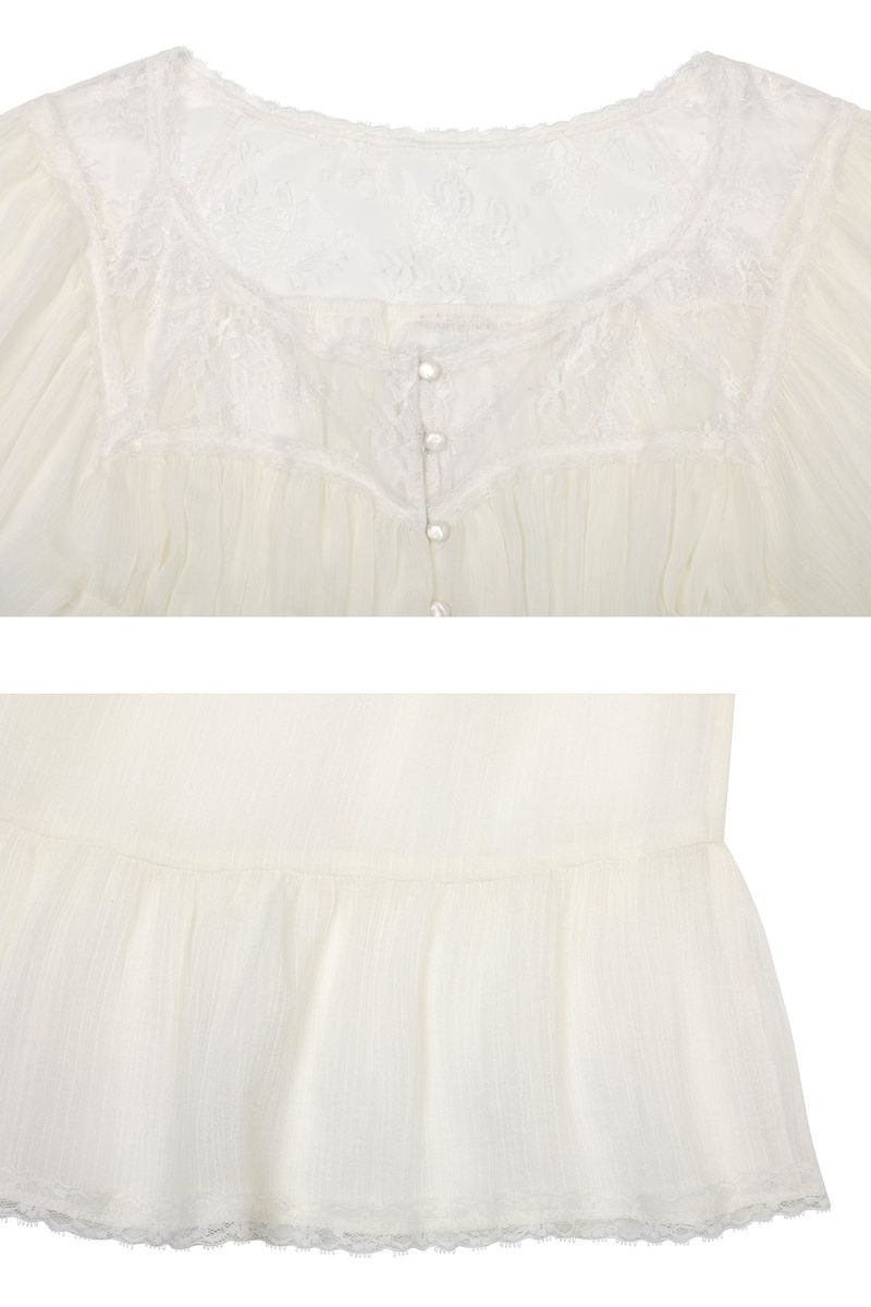MOONRISE BLOUSE cream