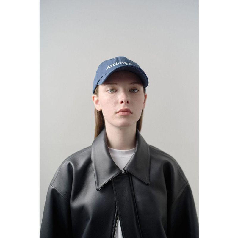Nus. x Huke Archive ball cap (BLACK)