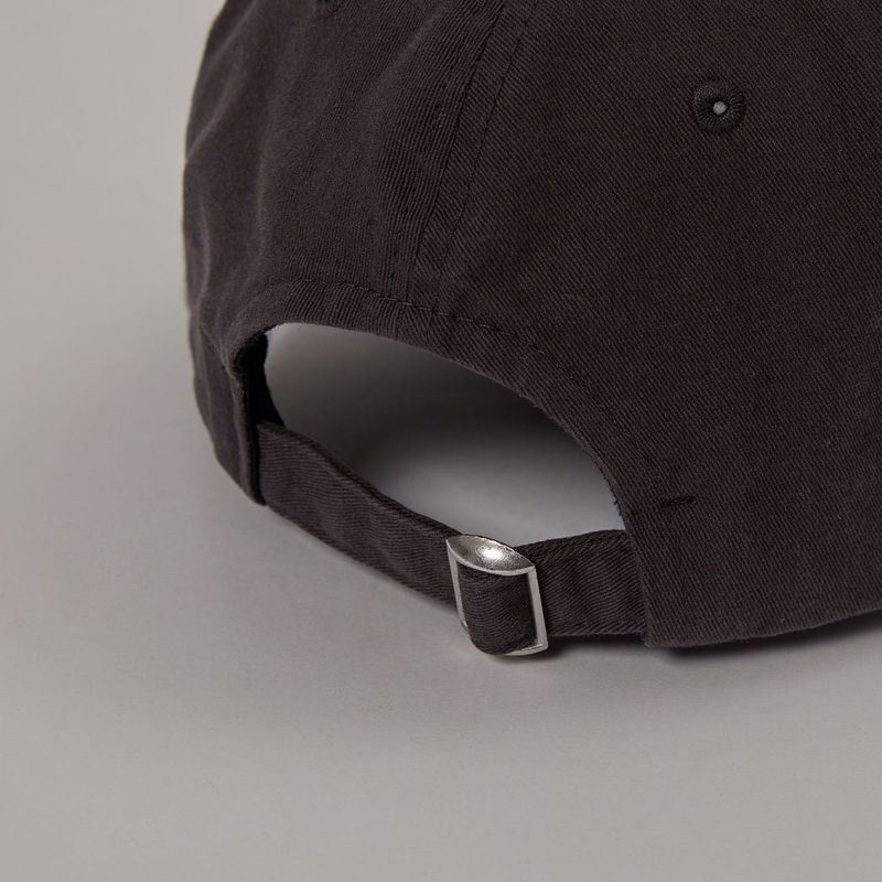 Washed Logo Ball Cap (Brown/White)