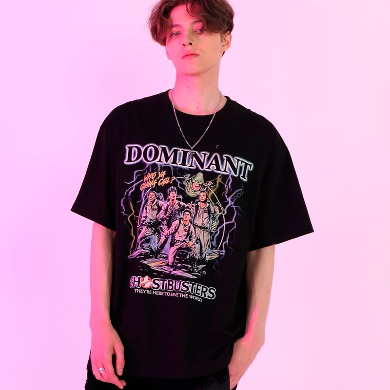 DOMINANT GHOST OVER FIT T-SHIRTS