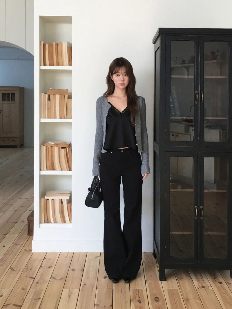 Owen frill cardigan