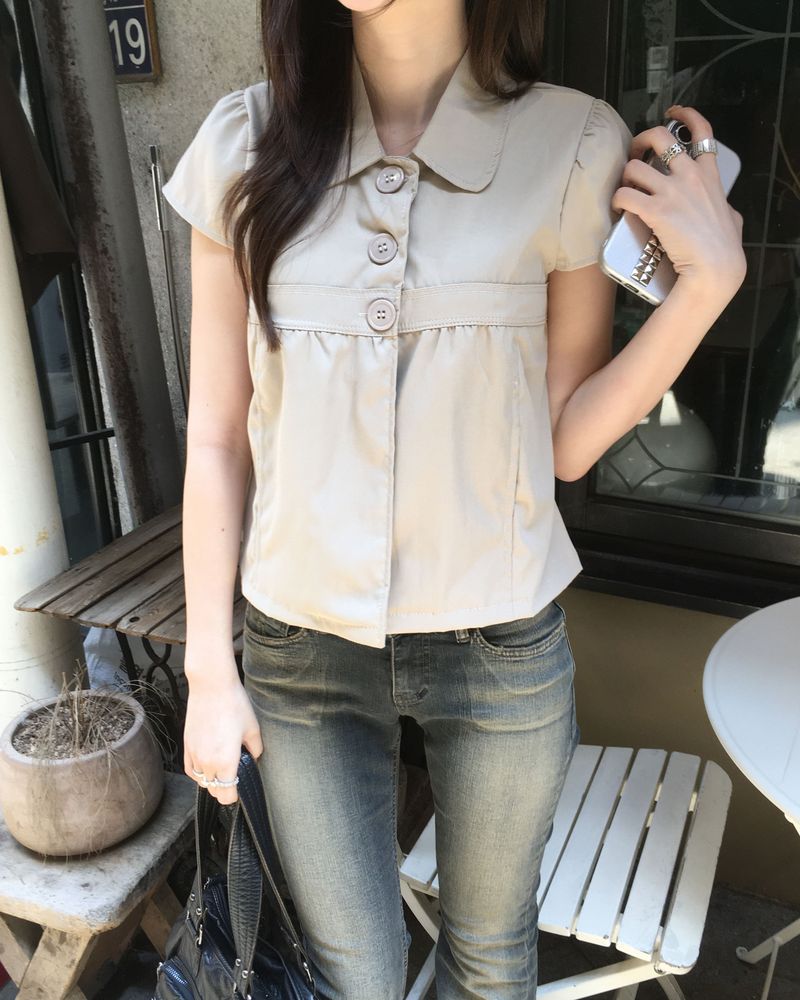 Button half shirts