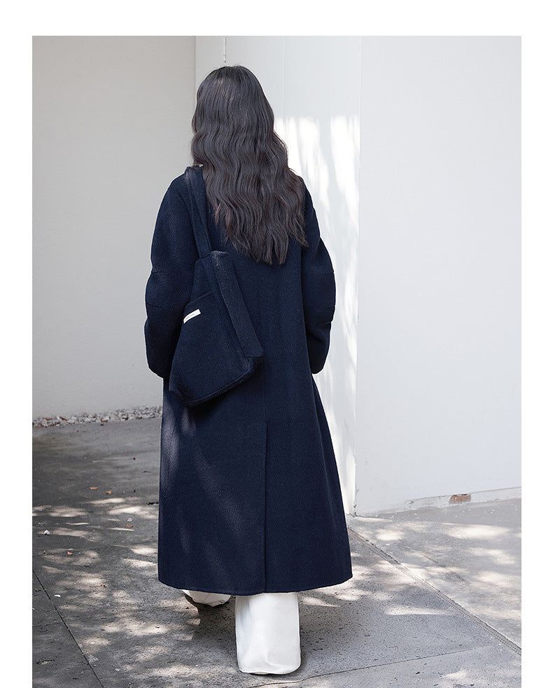 London Museum Double-face Wool Long Coat