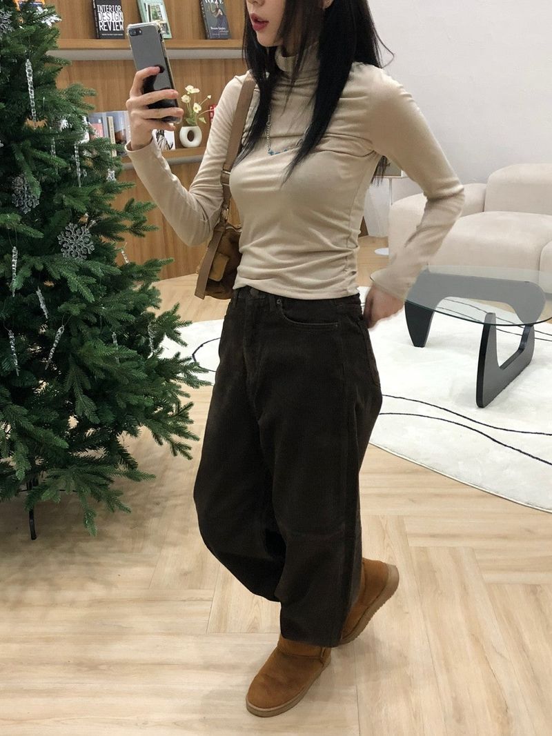 Calia wide corduroy pants