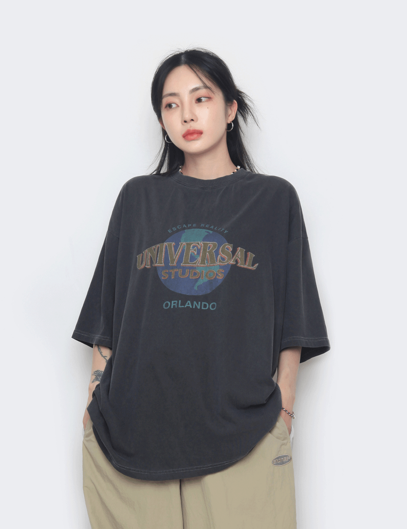 nutellike(ヌテールライク)の「Universal Washing Short-Sleeved T-Shirt(Tops)」