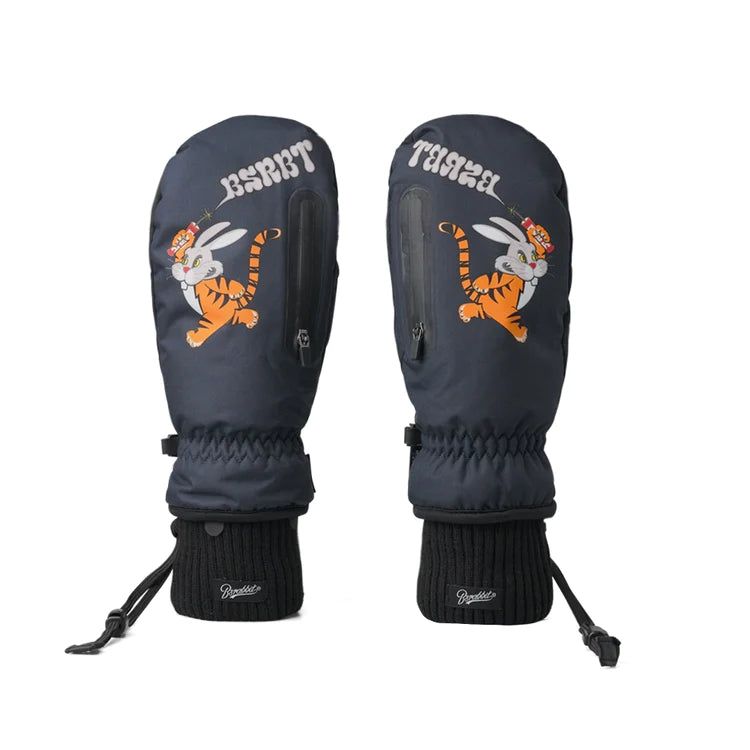 BOMB TIGER RABBIT ZIPPER POCKET GLOVE