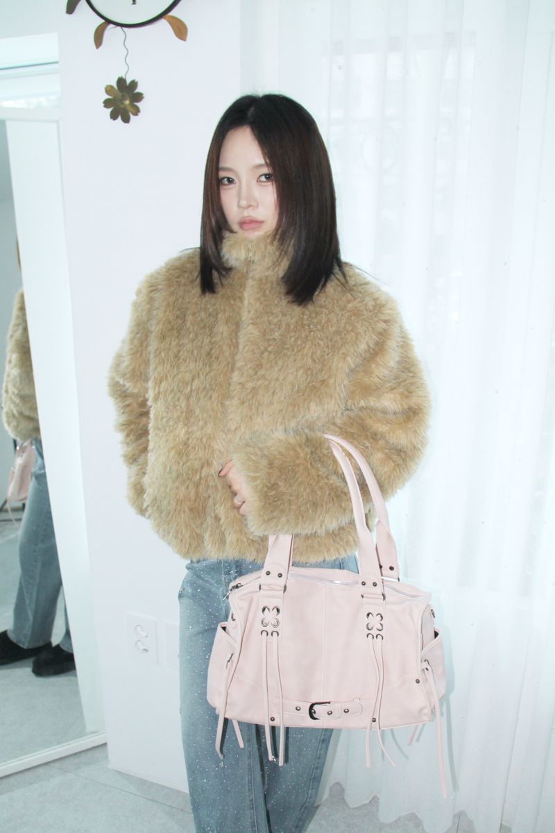 Mat Washing Strap Shoulder Bag Crossbag (3colors)