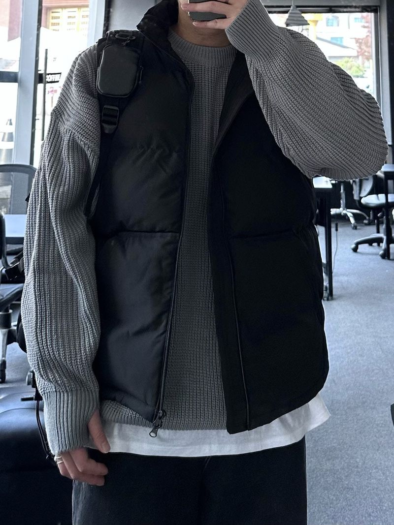 wellon 100% bang bang padding short jumper