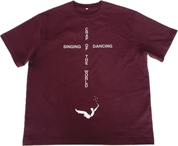 WANGXINGYU（ワンシンユー）の「スローガンTシャツ（トップス）」