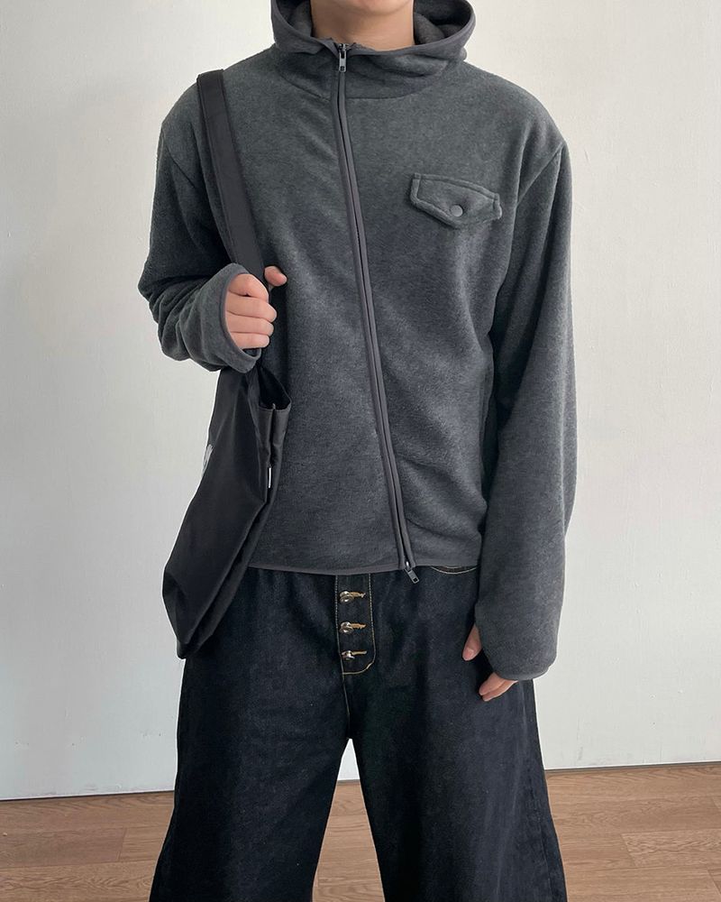 IDF（アイディーエフ）の「Noti Fleece Hood Zip-up（Tops）」