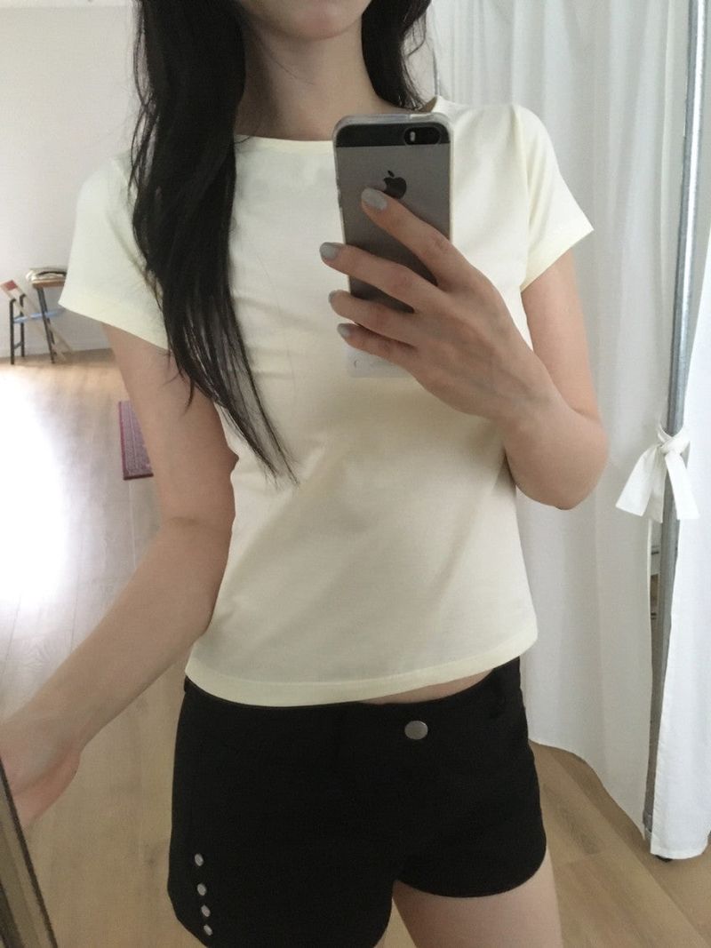 Silket Boatneck Tee