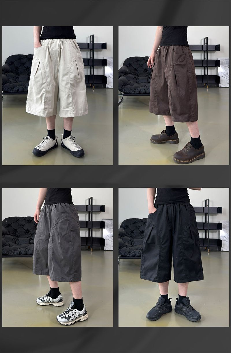 Bascro Cotton Bermuda Pants