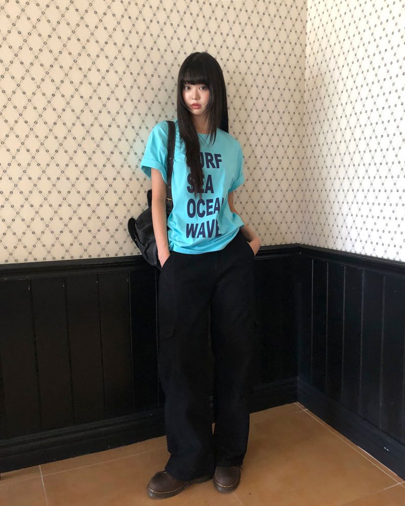 Yujeul Dyed Cargo Pants