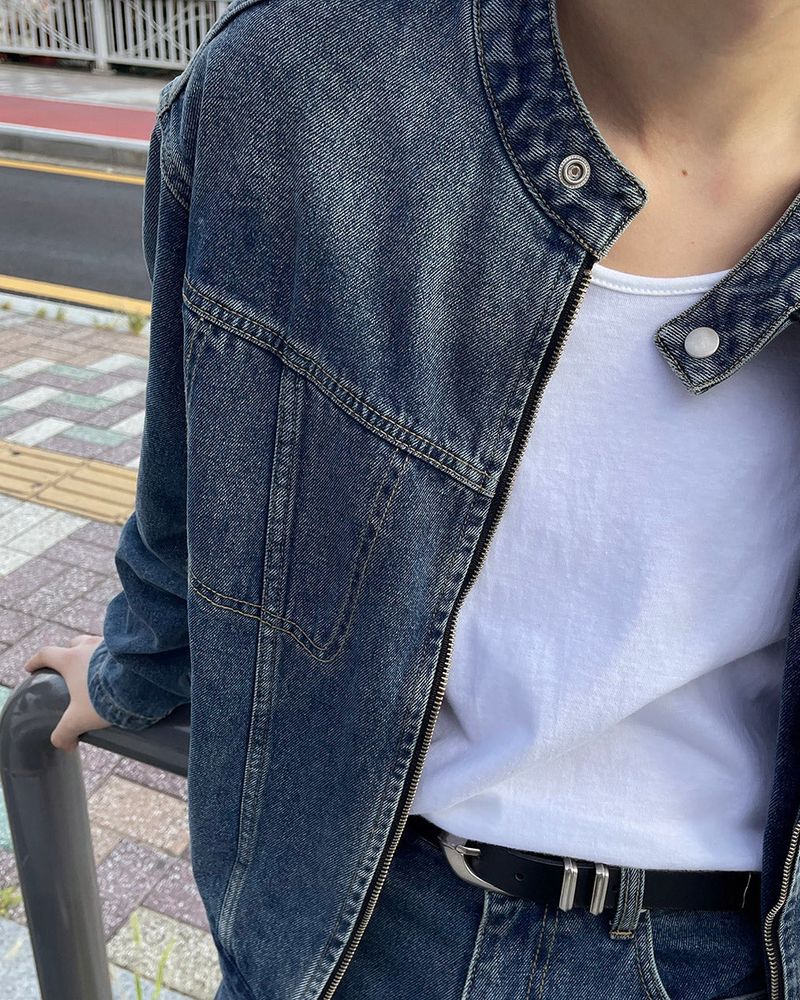 HD County Slit Denim Jacket