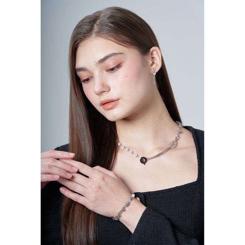 MIX CHAIN CAP BRACELET