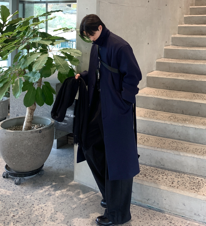 First Balmacan Overfit Robe Long Coat