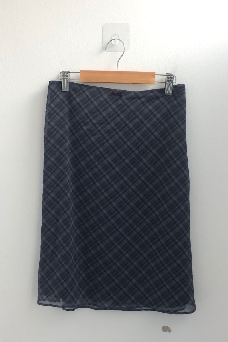 Shea Checkered A-skirt