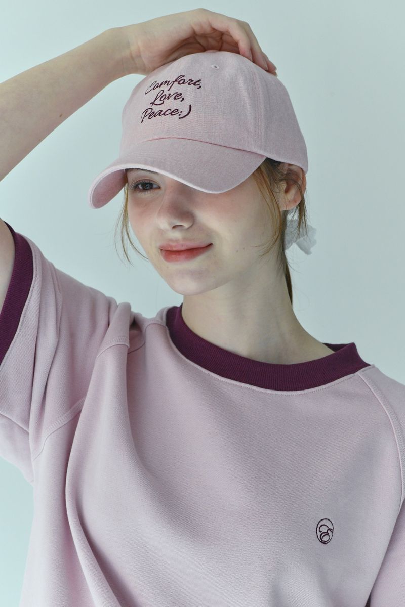 ETERNAL EMOTION(エターナルエモーション)の「SIGNATURE SLOGAN CAP (PINK)(Hats)」