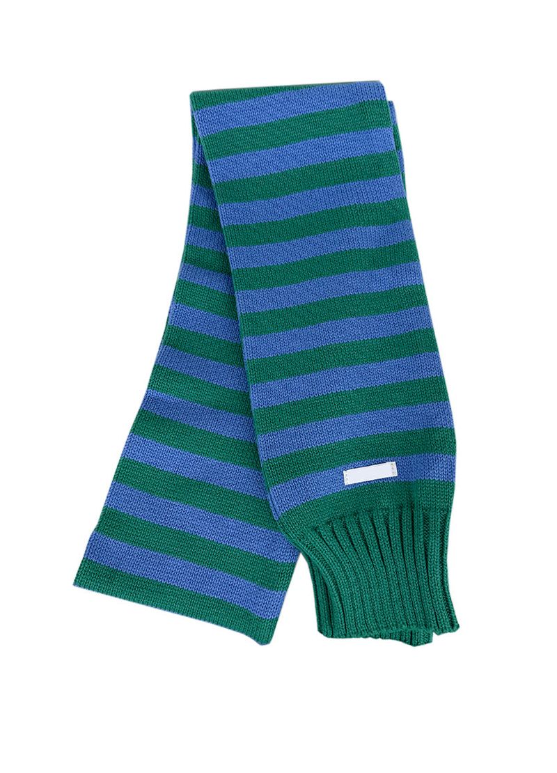 KNIT STRIPE MUFFLER (2C)