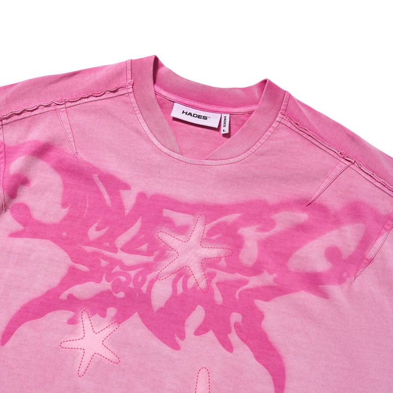 ABYSS SS24 STARYY PINK TEE