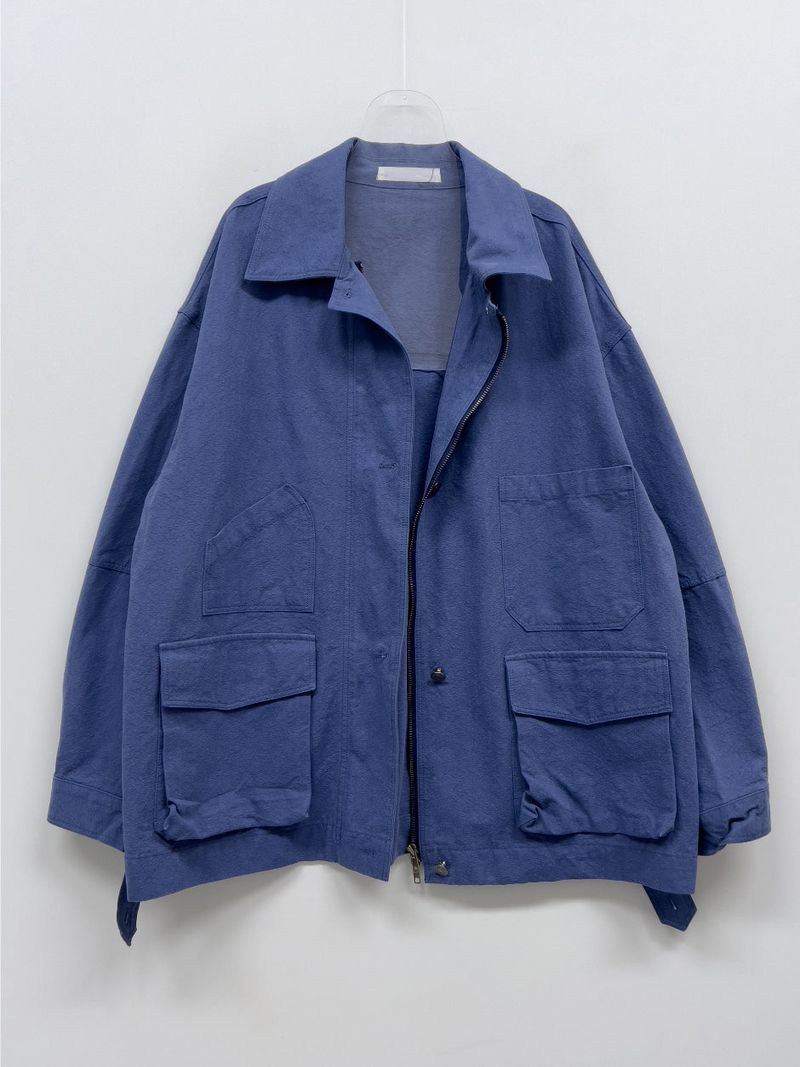 Garment Work Over Fit Half Jacket