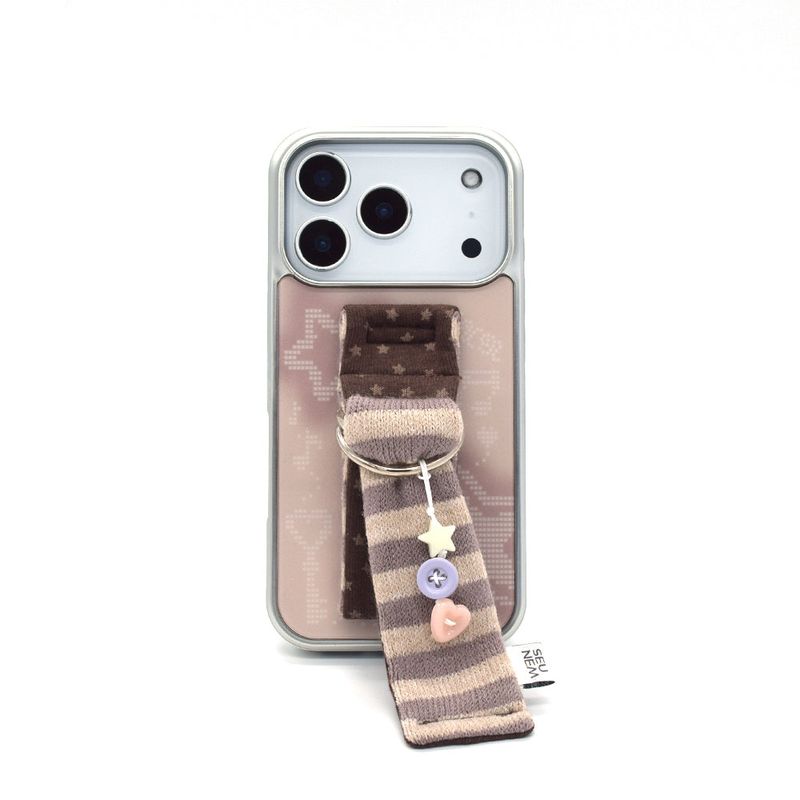 seconduniquename（セカンドユニークネーム）の「SUN CASE BUTTON BELT BEIGE（Smartphone Accessories）」