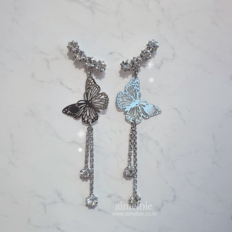  [IVE Rei, Choi Yena Earring] Butterfly Elf Queen Earring
