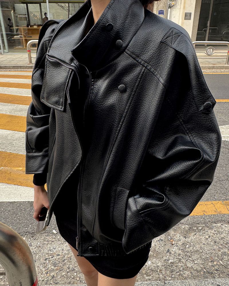 Hiren leather jacket