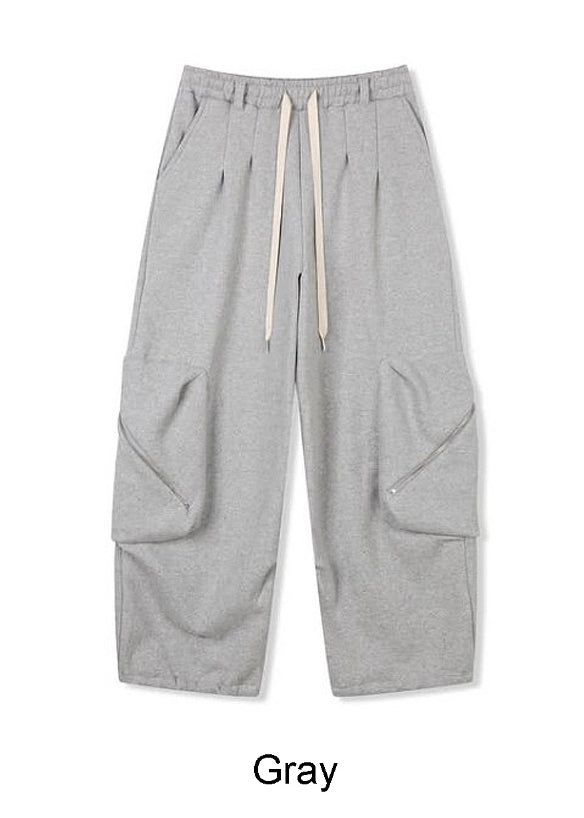 DL Zipper Cargo Brushed Pants