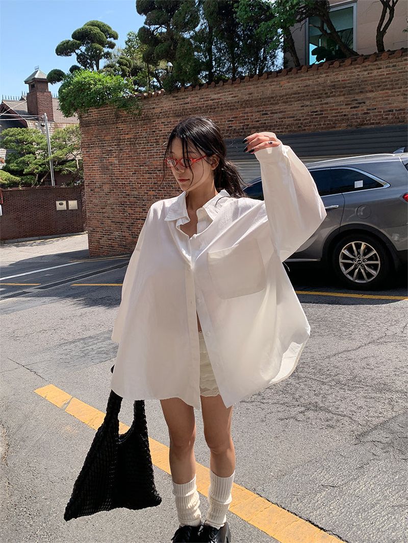 CAMOME BIO LOOSE SHIRT (3C)