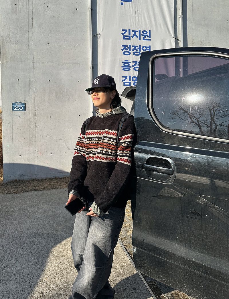 No.1097 tetris box KNIT (3color)