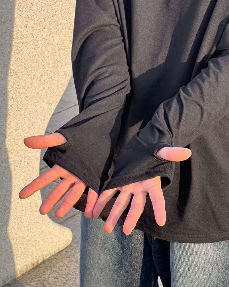 Heavy Brushed Layered Warmer Long Sleeve 3C