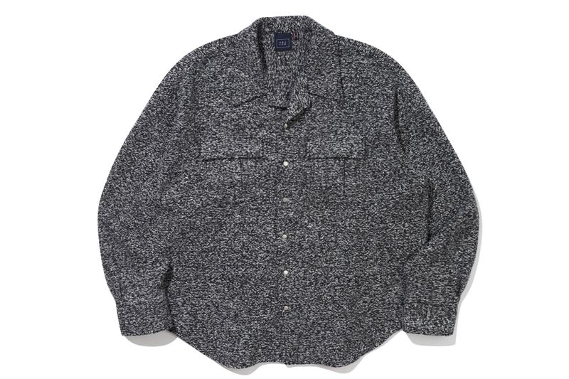 WESTERN OPEN COLLAR SHIRT JACKET