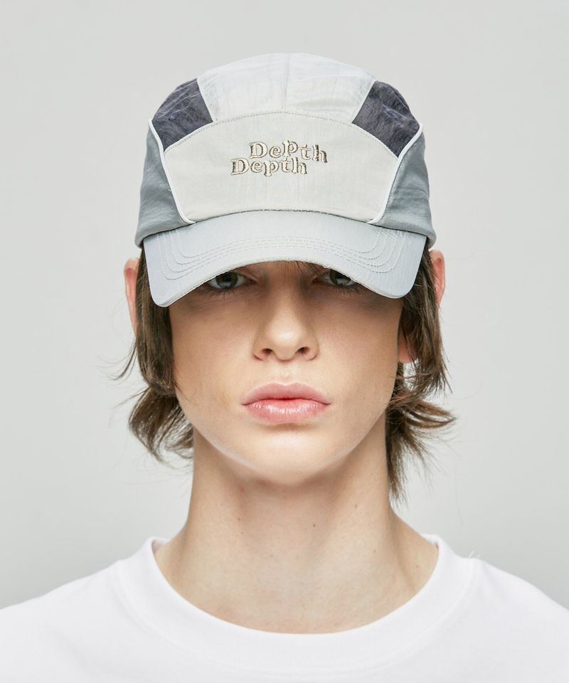S SY(エスエスワイ)の「Depth Nylon 7 Panel Cap Light Gray(Hats)」