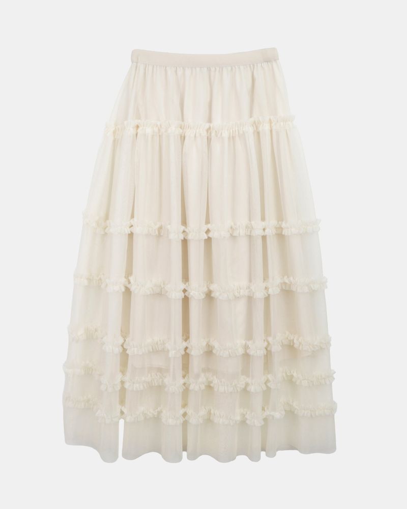 Ramu Tiered Long Skirt