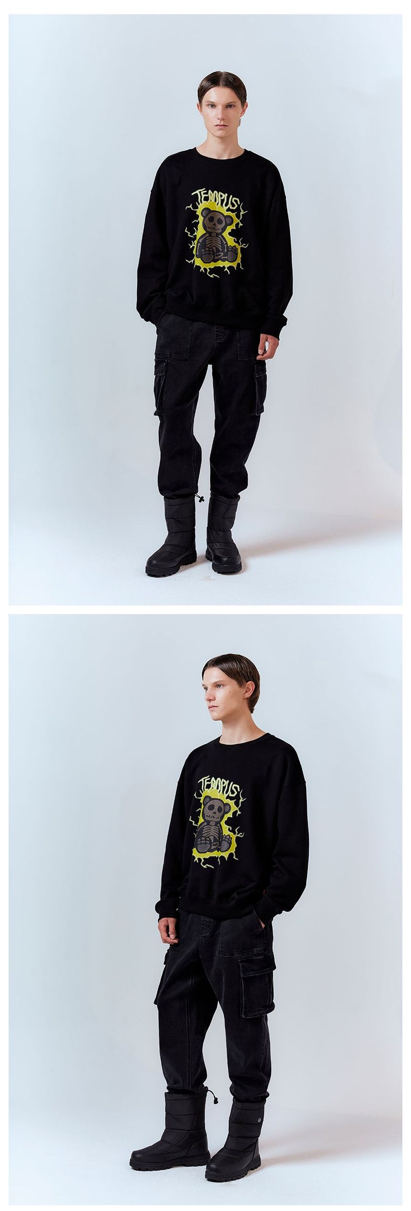 THUNDERBOLT SWEATSHIRTS [BLACK]