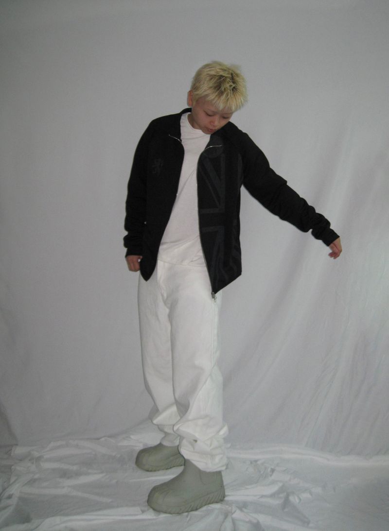 U.K Slim Fit Jersey Zip-Up (2 Colors)