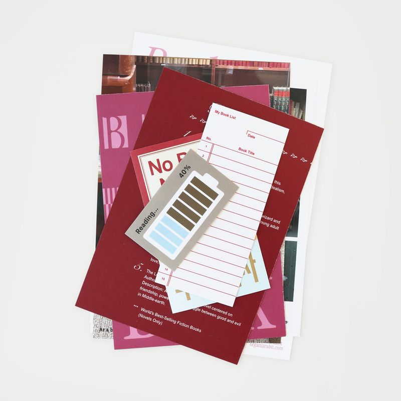 oab book pack / scrap sticker set