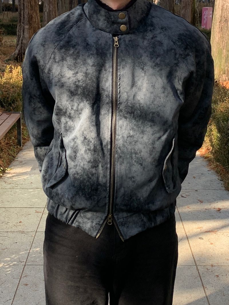 Pororo Lining Suede Fur Jacket