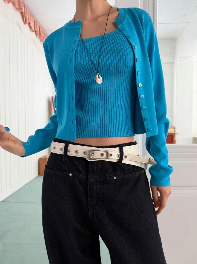 LINEAR POCKET WIDE DENIM