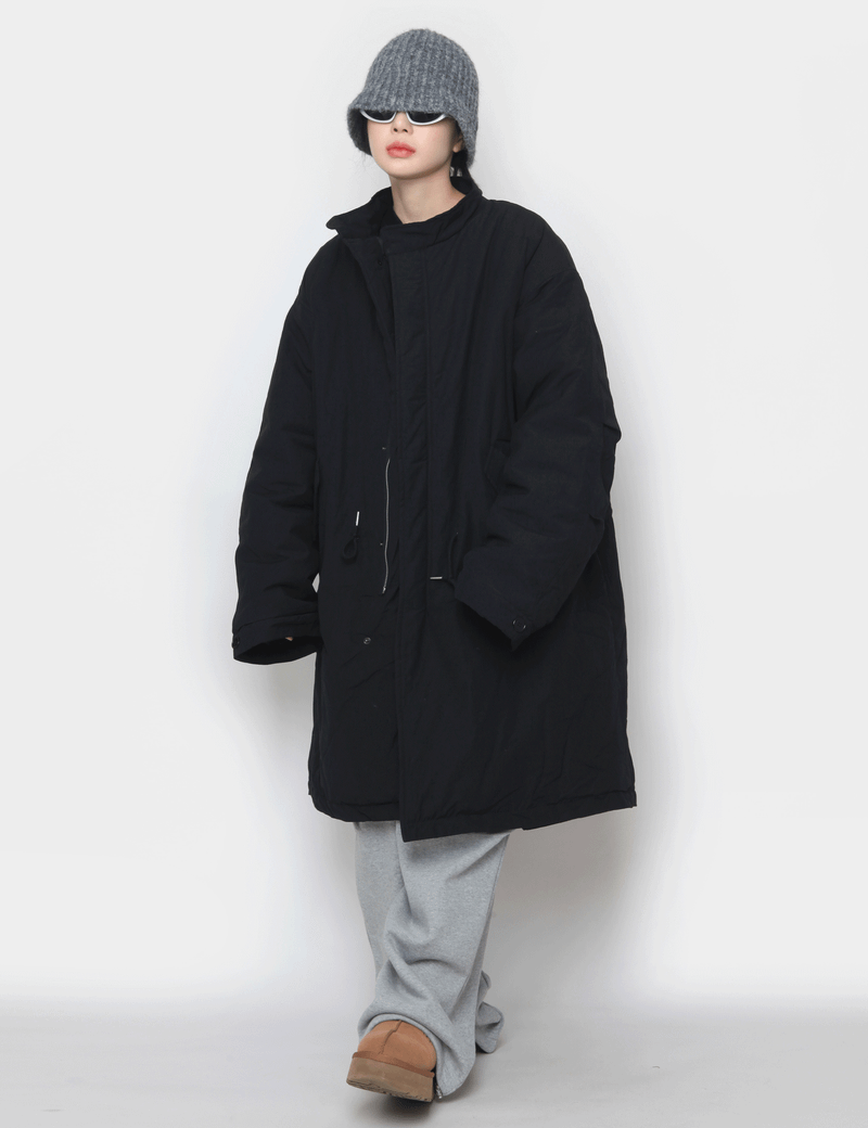 nutellike(ヌテールライク)の「Long bomber padded jacket(Jackets/Outerwear)」