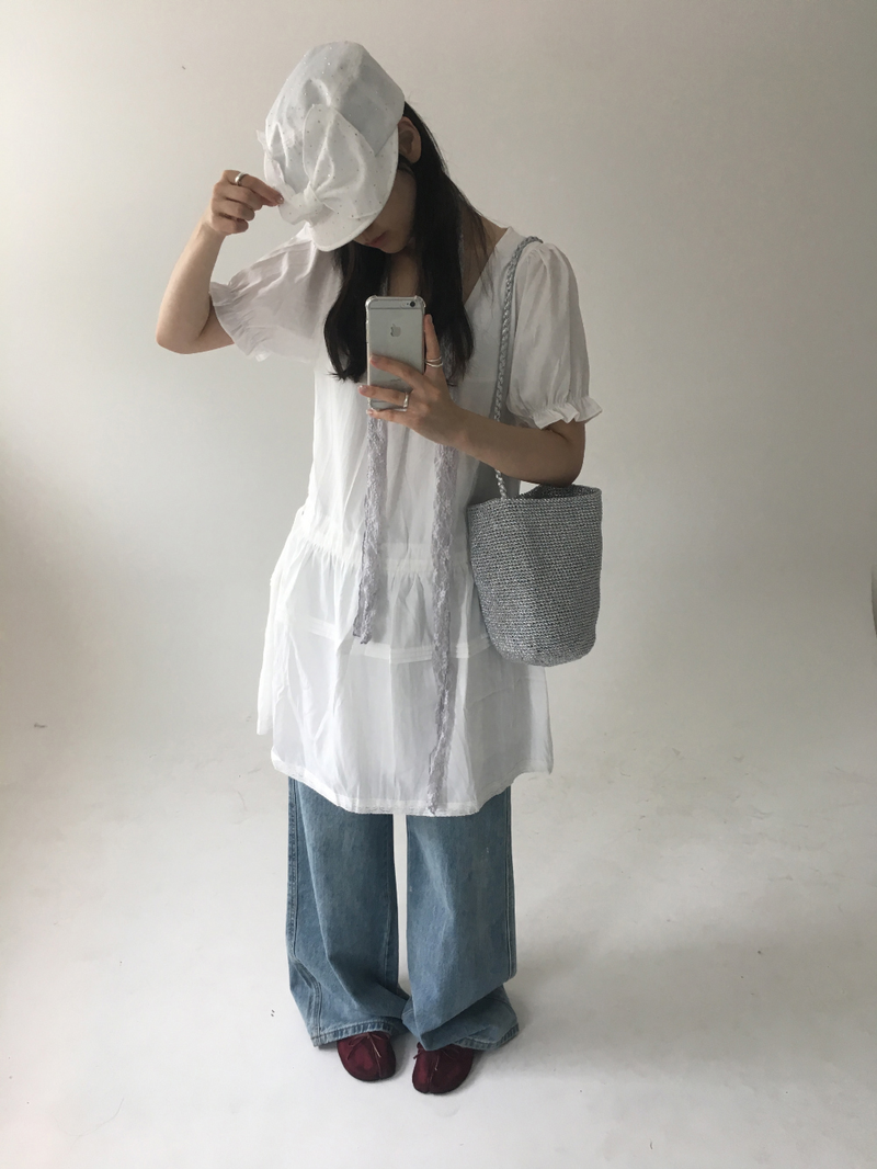 Shuel Lace Scarf (2color)