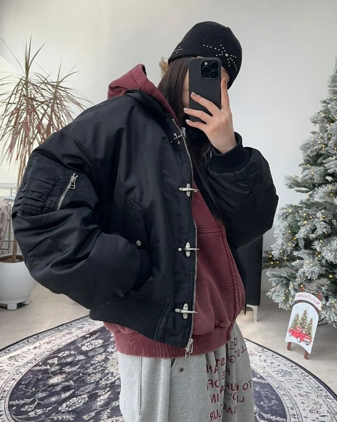Archid Buckle Flight Jacket
