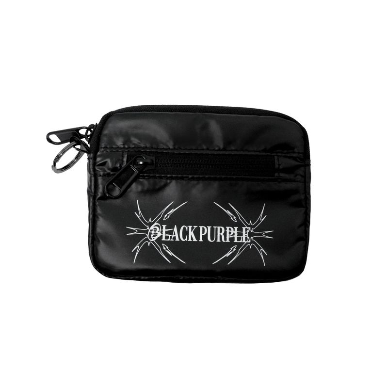 blackpurple(ブラックパープル)の「City Nylon Card Wallet - Black(Accessories)」
