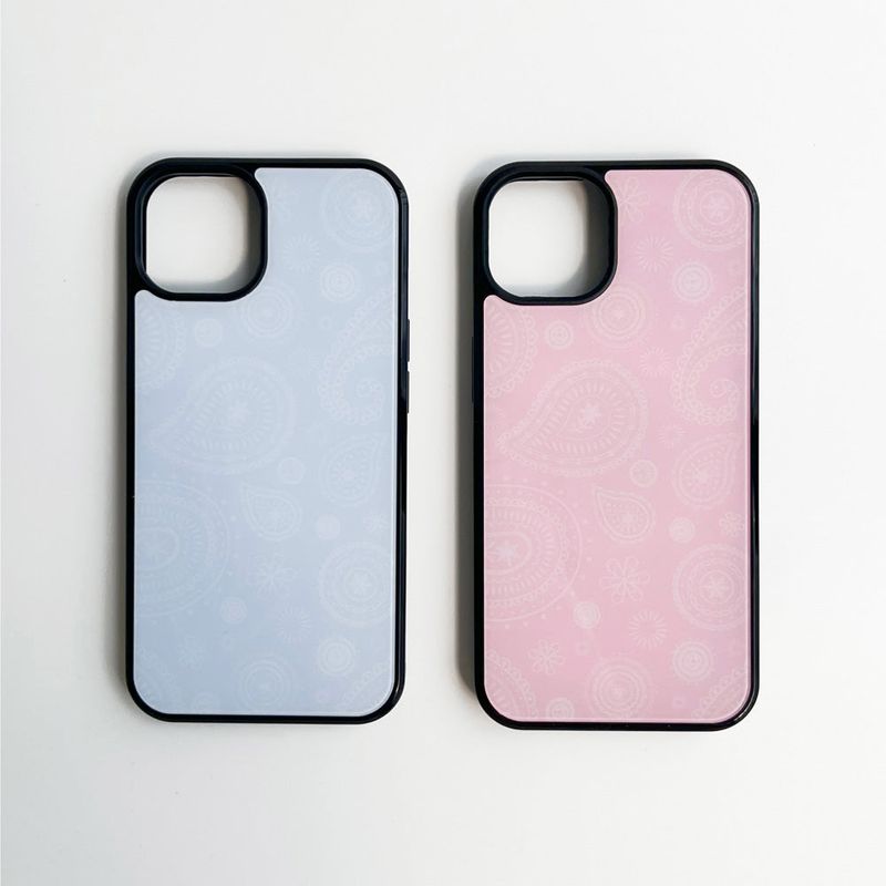 [MADE] pink paisley bumper case