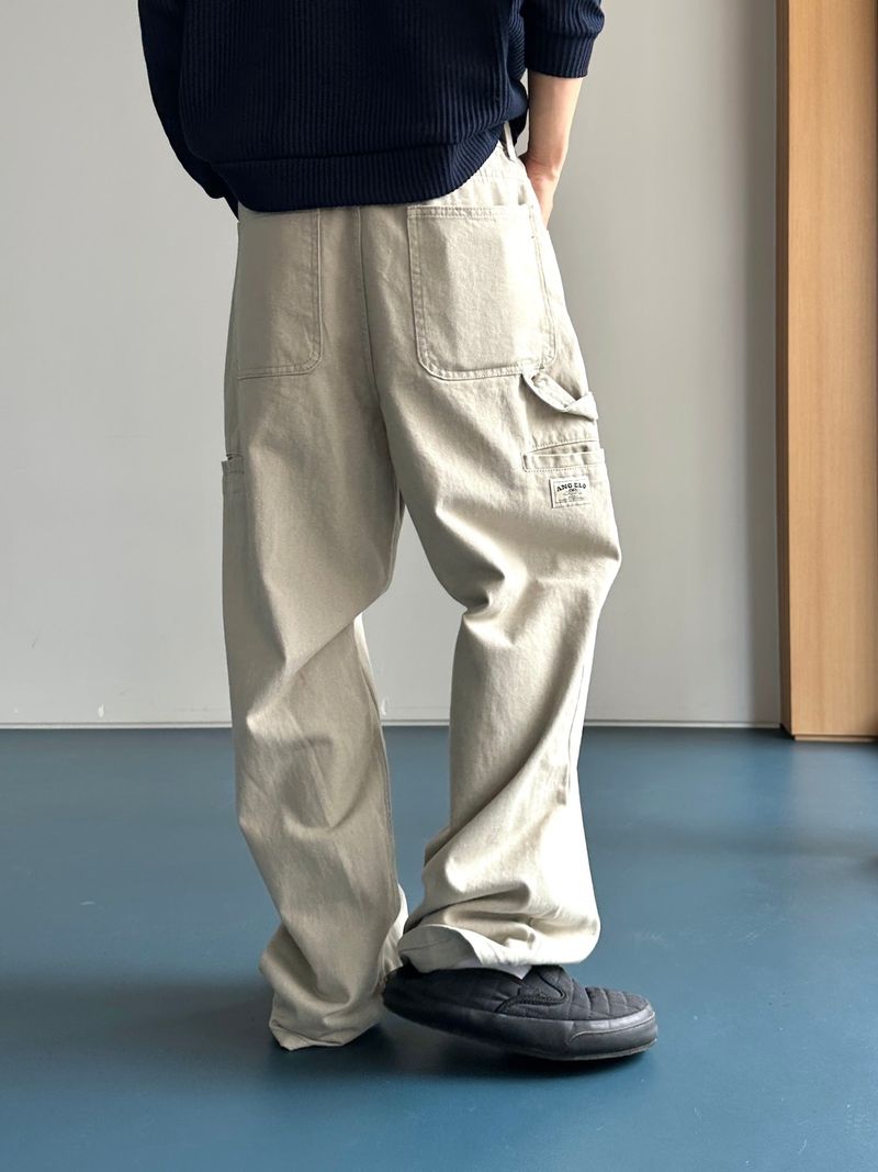 DISCERNMENT（ディサーンメント）の「Unit カーペンターコットンワイドパンツ 4C（パンツ）」