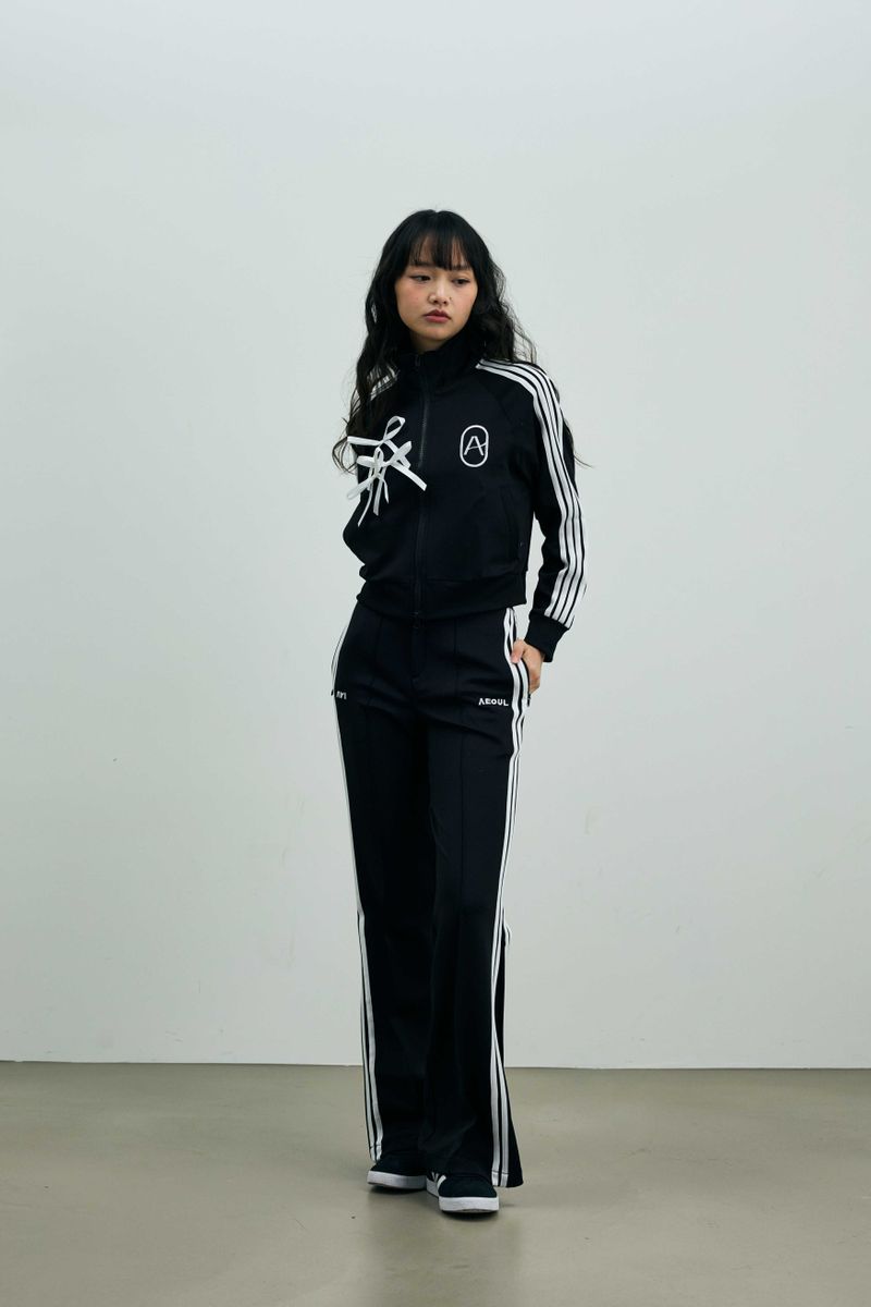 JOEL JERSEY TRACK TOP / BLACK