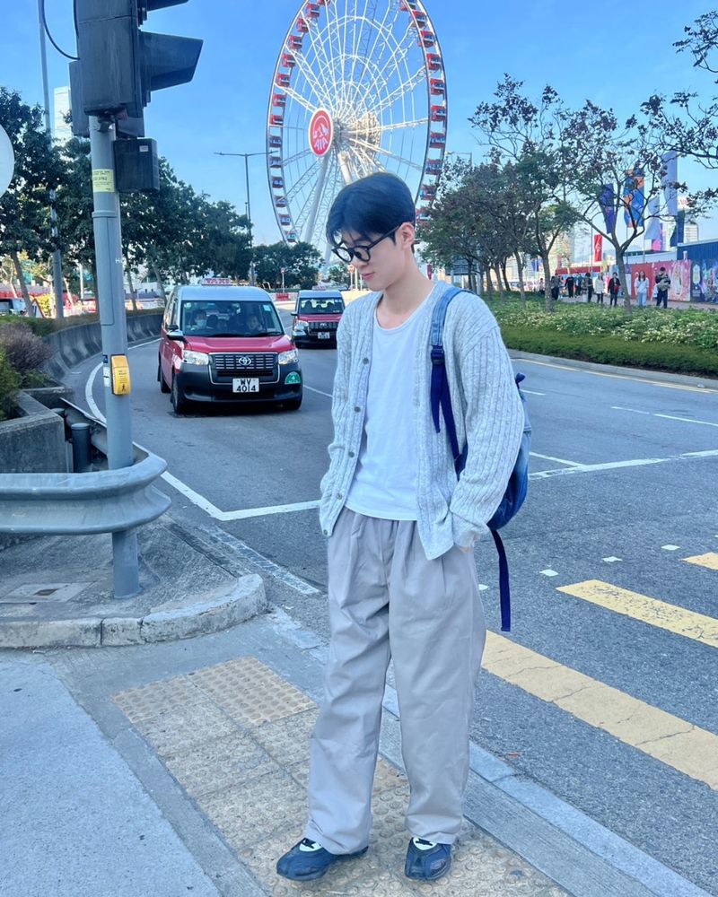 Wade cotton pants