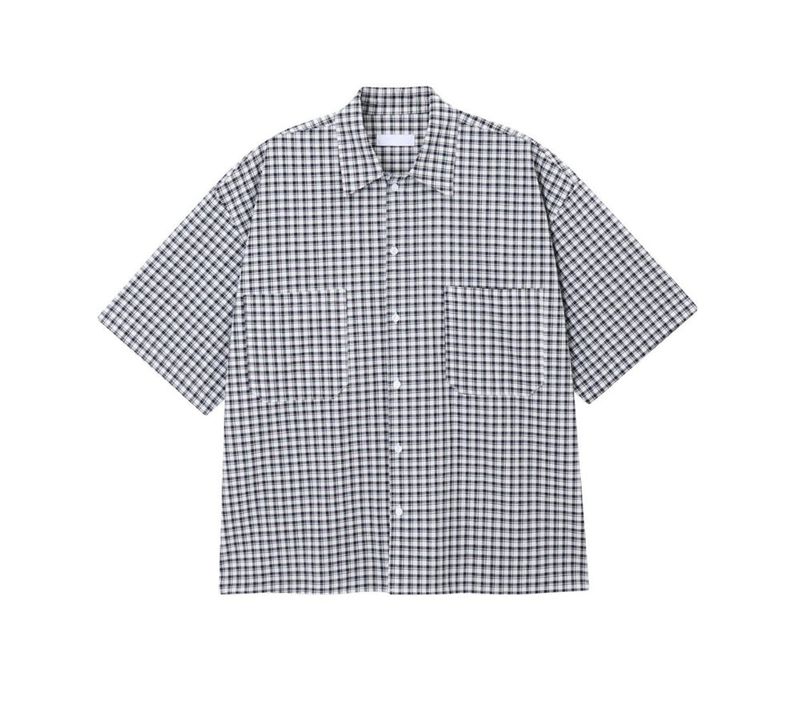 Overfit Nerd Check Shirt (2color)